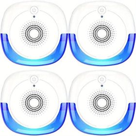 1/2/4/6pcs Ultrasonic Pest Repeller; Pest Repellent Ultrasonic Plug In Mouse Repellent; Mice Repellent Plug-Ins; Mosquito Repellent Indoors (Quantity: 4)